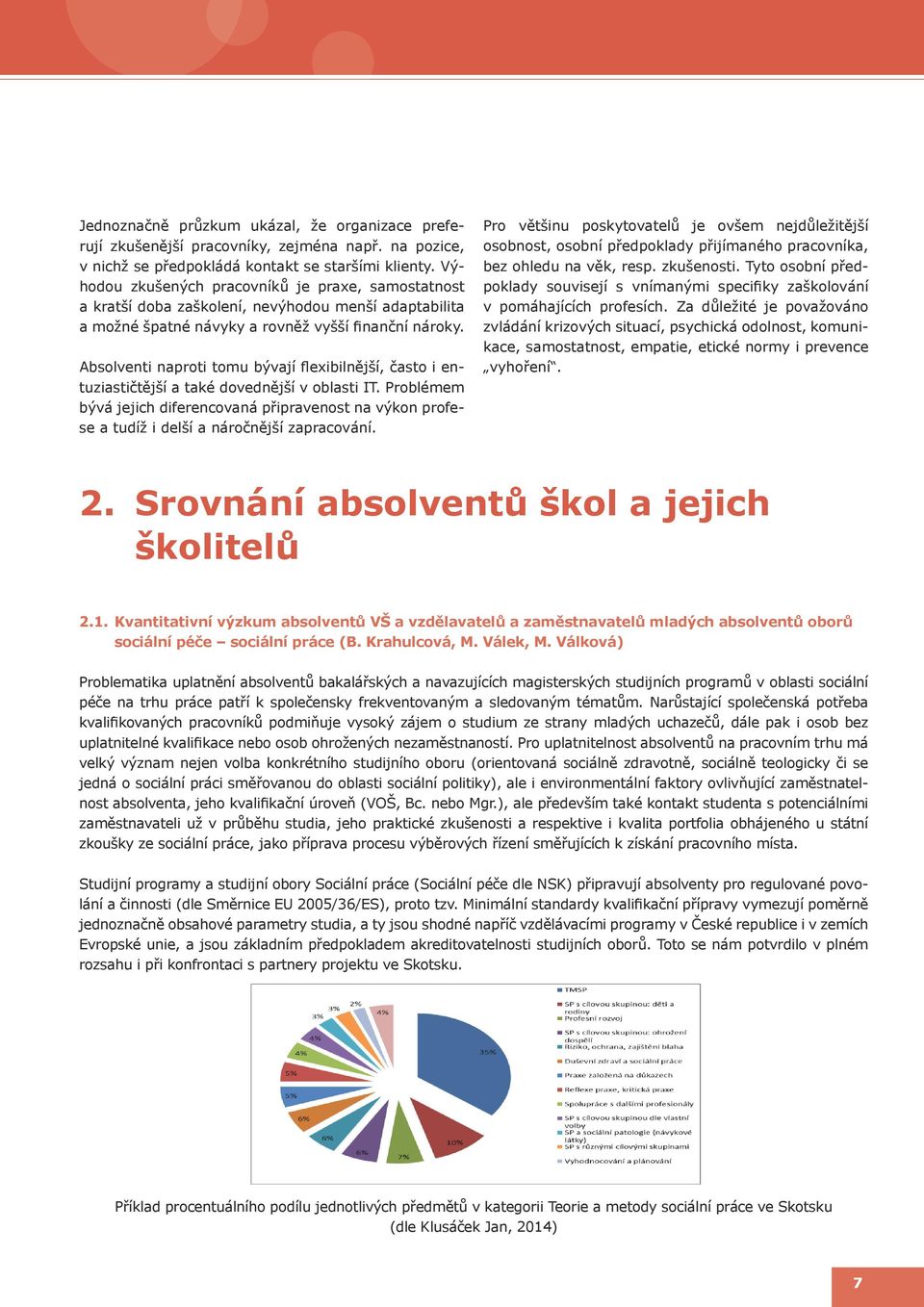 Absolventi naproti tomu bývají flexibilnější, často i entuziastičtější a také dovednější v oblasti IT.