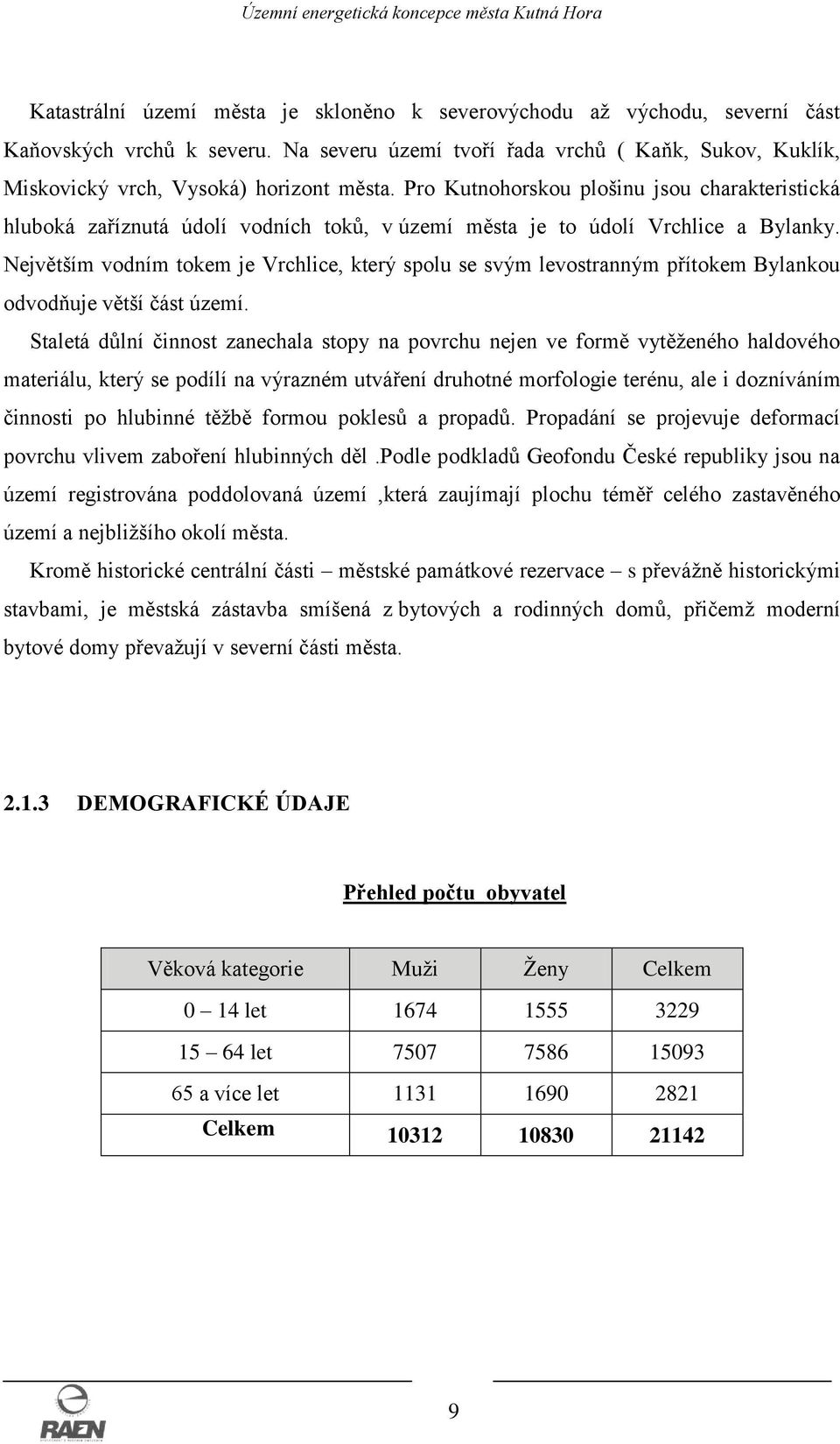 Největším vodním tokem je Vrchlice, který spolu se svým levostranným přítokem Bylankou odvodňuje větší část území.