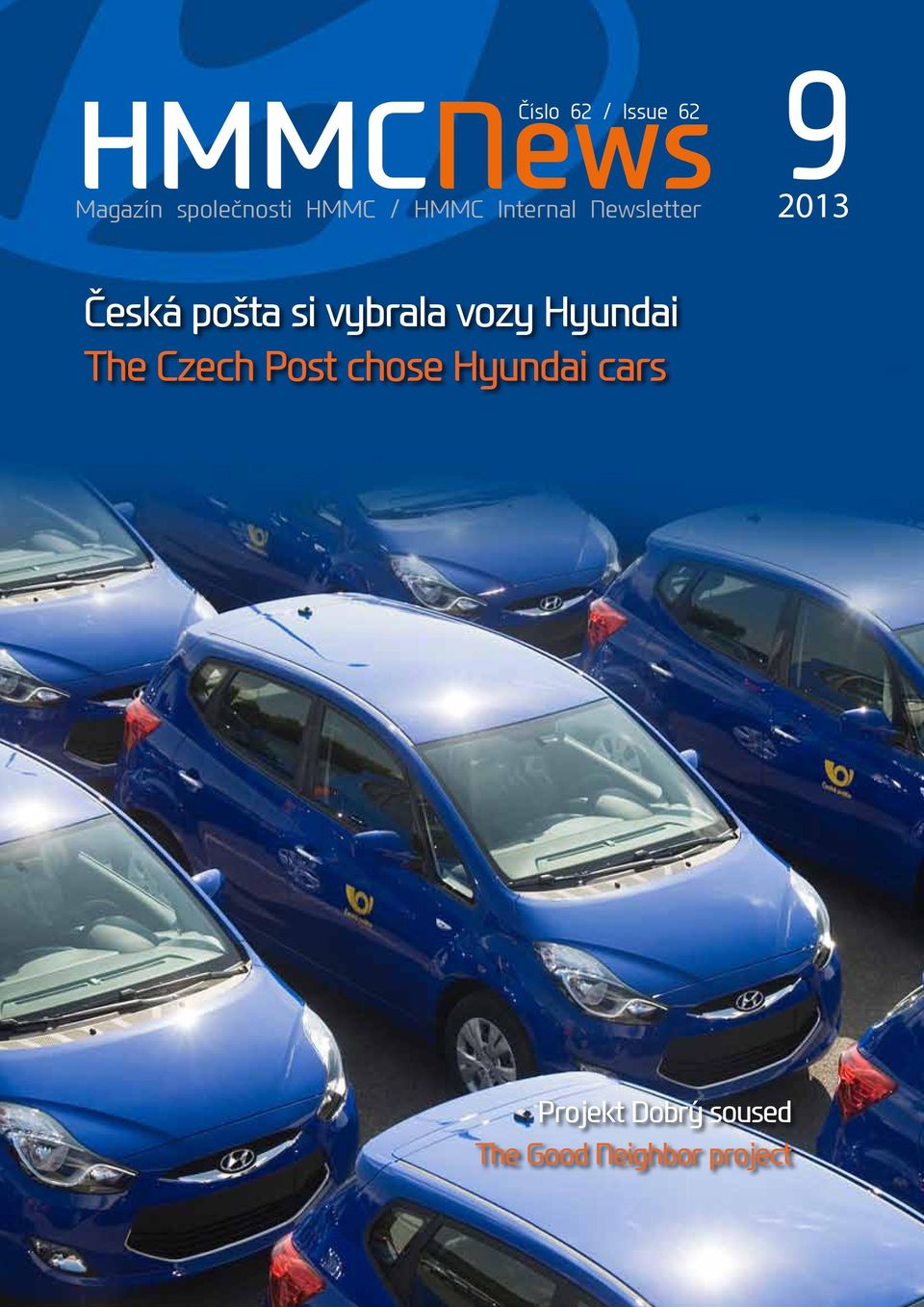 vybrala vozy Hyundai The Czech Post chose