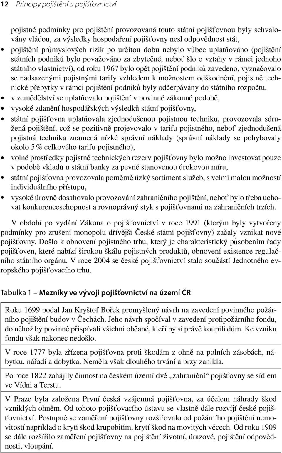 bylo opět pojištění podniků zavedeno, vyznačovalo se nadsazenými pojistnými tarify vzhledem k možnostem odškodnění, pojistně technické přebytky v rámci pojištění podniků byly odčerpávány do státního