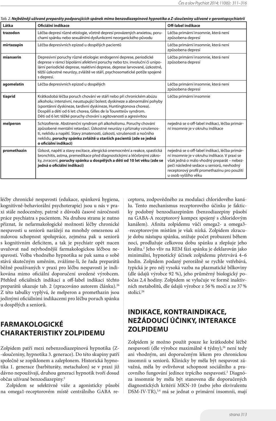 etiologie, včetně depresí provázených anxietou, poruchami spánku nebo sexuálními dysfunkcemi neorganického původu Léčba primární insomnie, která není mirtazapin Léčba depresivních epizod u dospělých