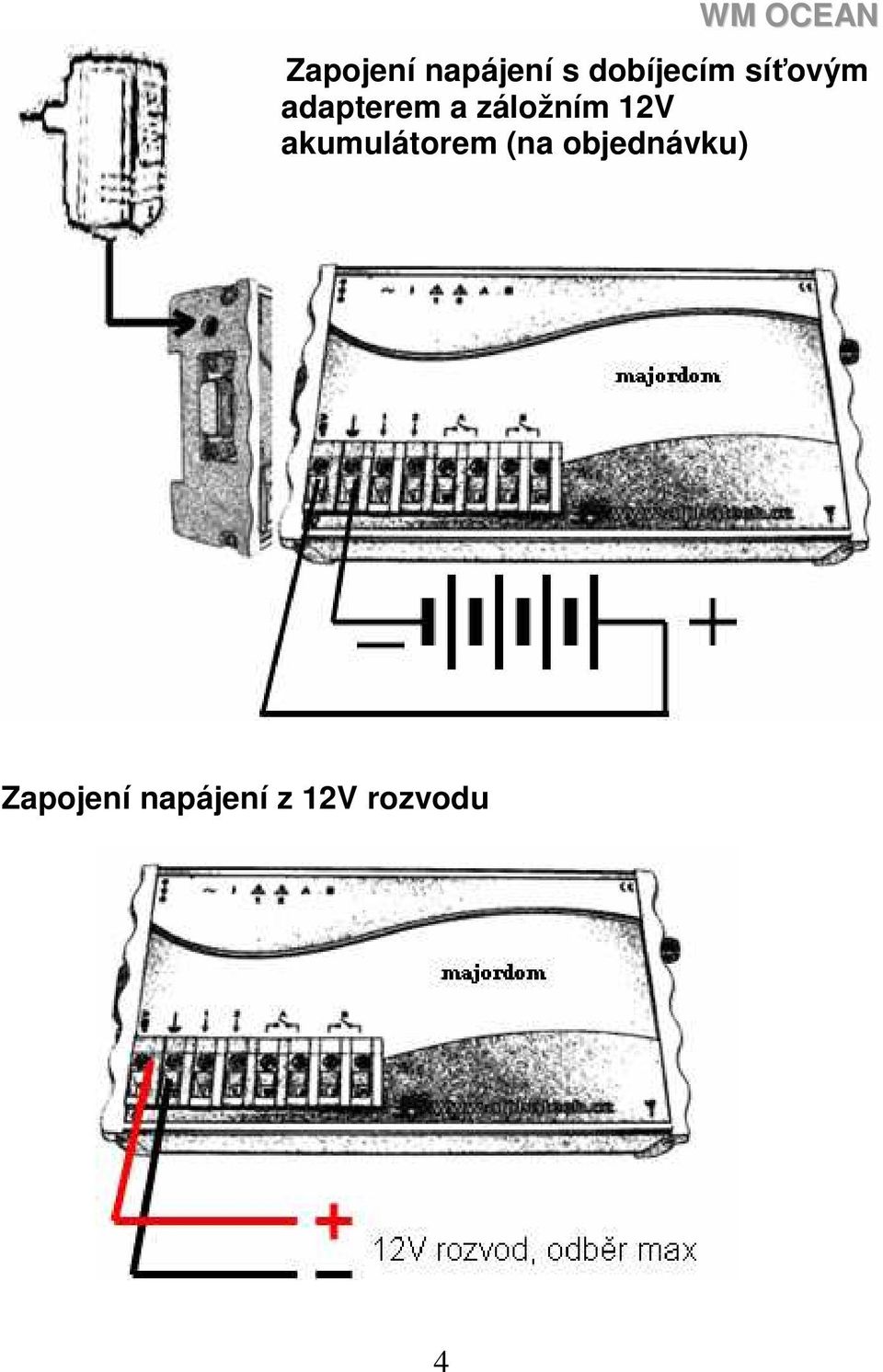 12V akumulátorem (na