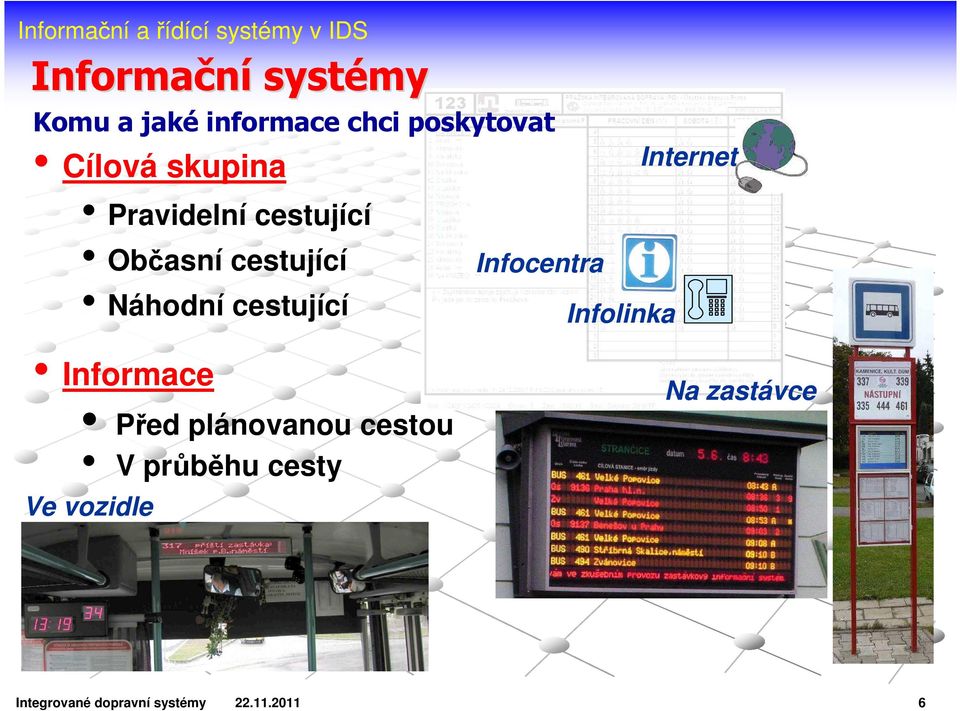 Infocentra Infolinka Internet Informace Před plánovanou cestou V