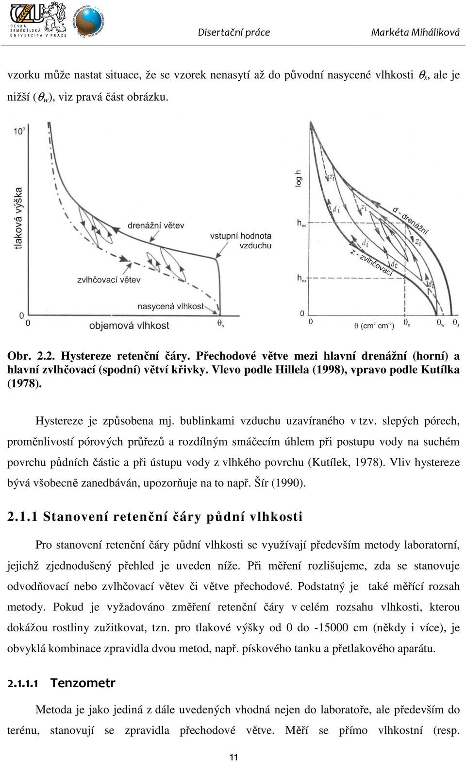 bublinkami vzduchu uzavíraného v tzv.