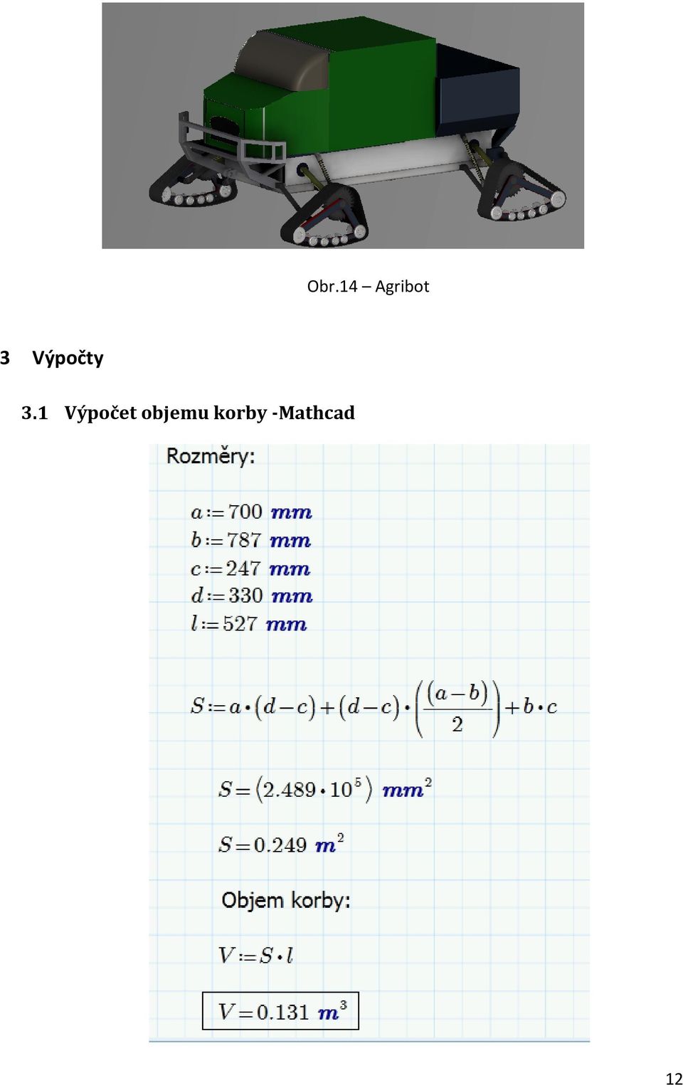 1 Výpočet