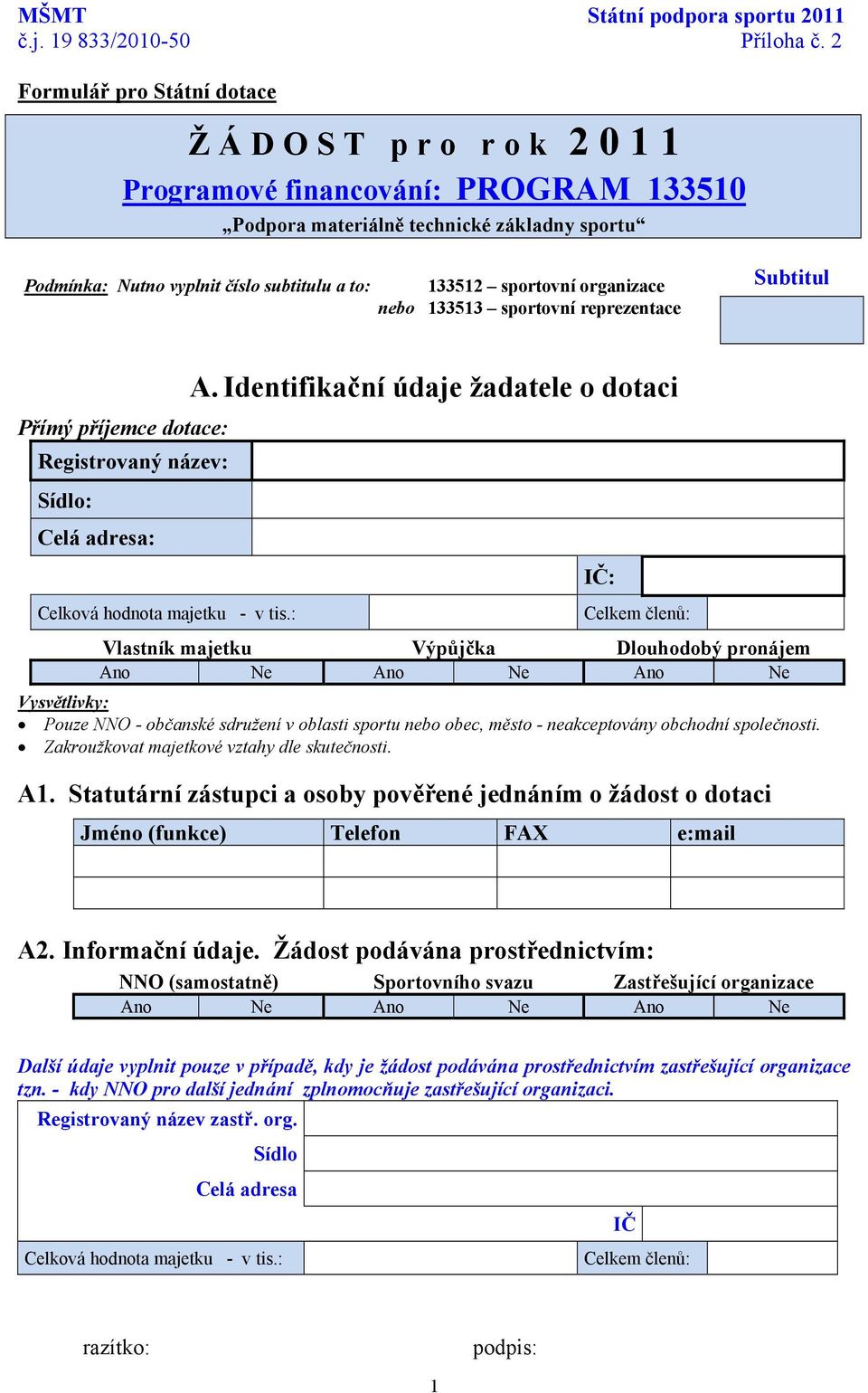 sportovní organizace Subtitul nebo 133513 sportovní reprezentace A.