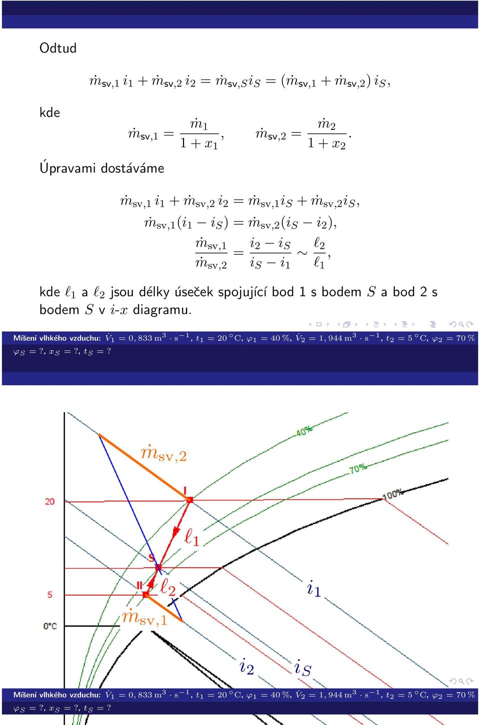 sv,2 i S, ṁ sv,1 (i 1 i S ) = ṁ sv,2 (i S i 2 ), ṁ sv,1 = i 2 i S 2, ṁ sv,2 i S i 1 1