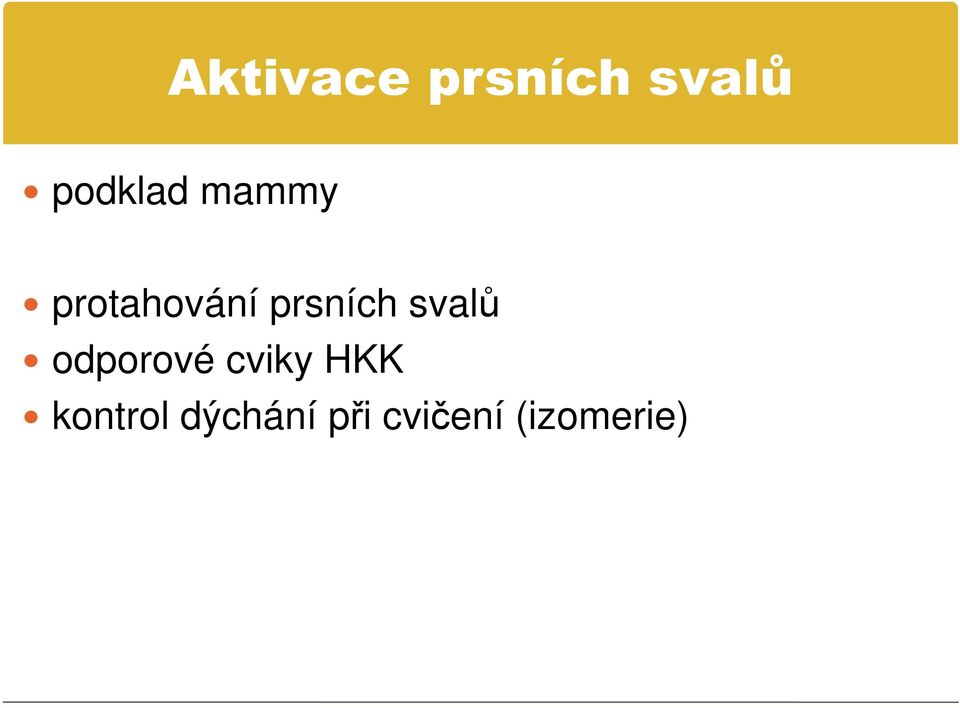 prsních svalů odporové cviky