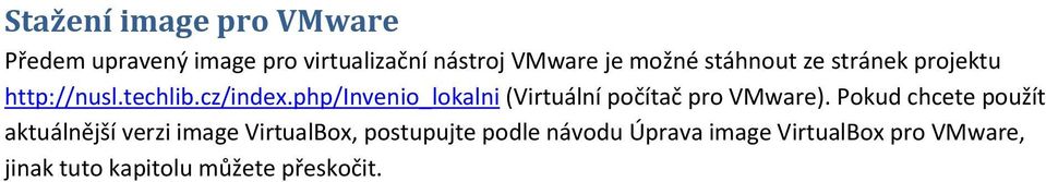 php/invenio_lokalni (Virtuální počítač pro VMware).