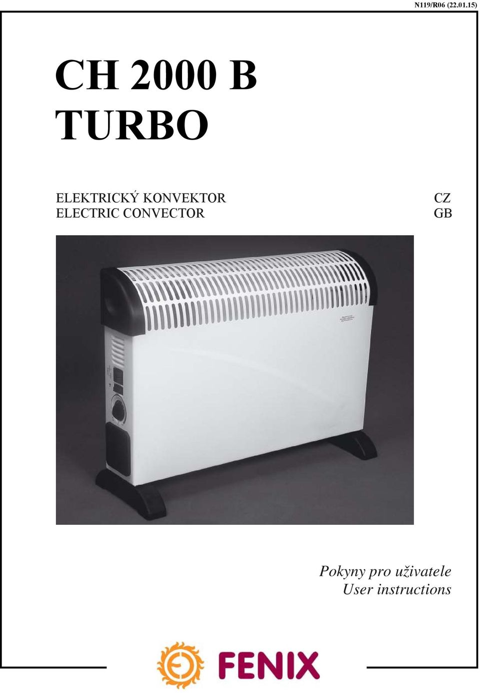 ELEKTRICKÝ KONVEKTOR ELECTRIC