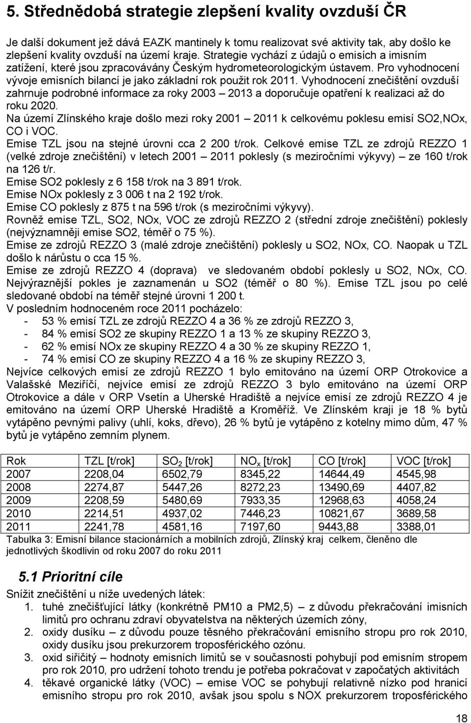 Vyhodnocení znečištění ovzduší zahrnuje podrobné informace za roky 2003 2013 a doporučuje opatření k realizaci až do roku 2020.