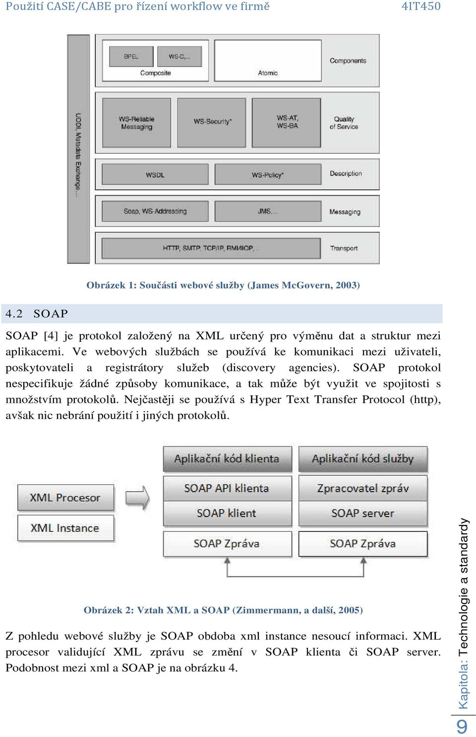 SOAP protokol nespecifikuje žádné způsoby komunikace, a tak může být využit ve spojitosti s množstvím protokolů.