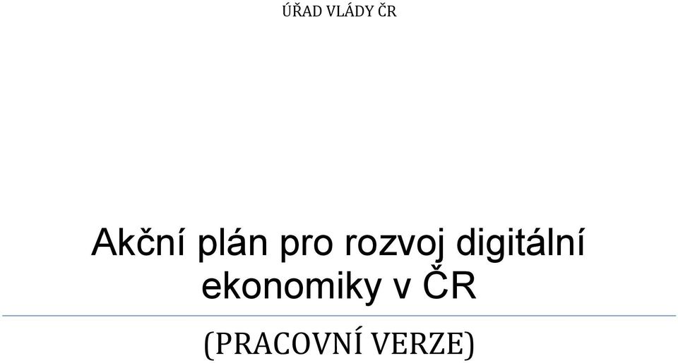 digitální ekonomiky