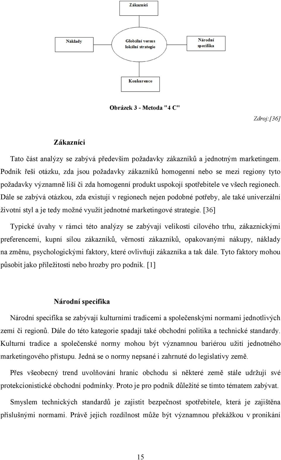 Dále se zabývá otázkou, zda existují v regionech nejen podobné potřeby, ale také univerzální životní styl a je tedy možné využít jednotné marketingové strategie.