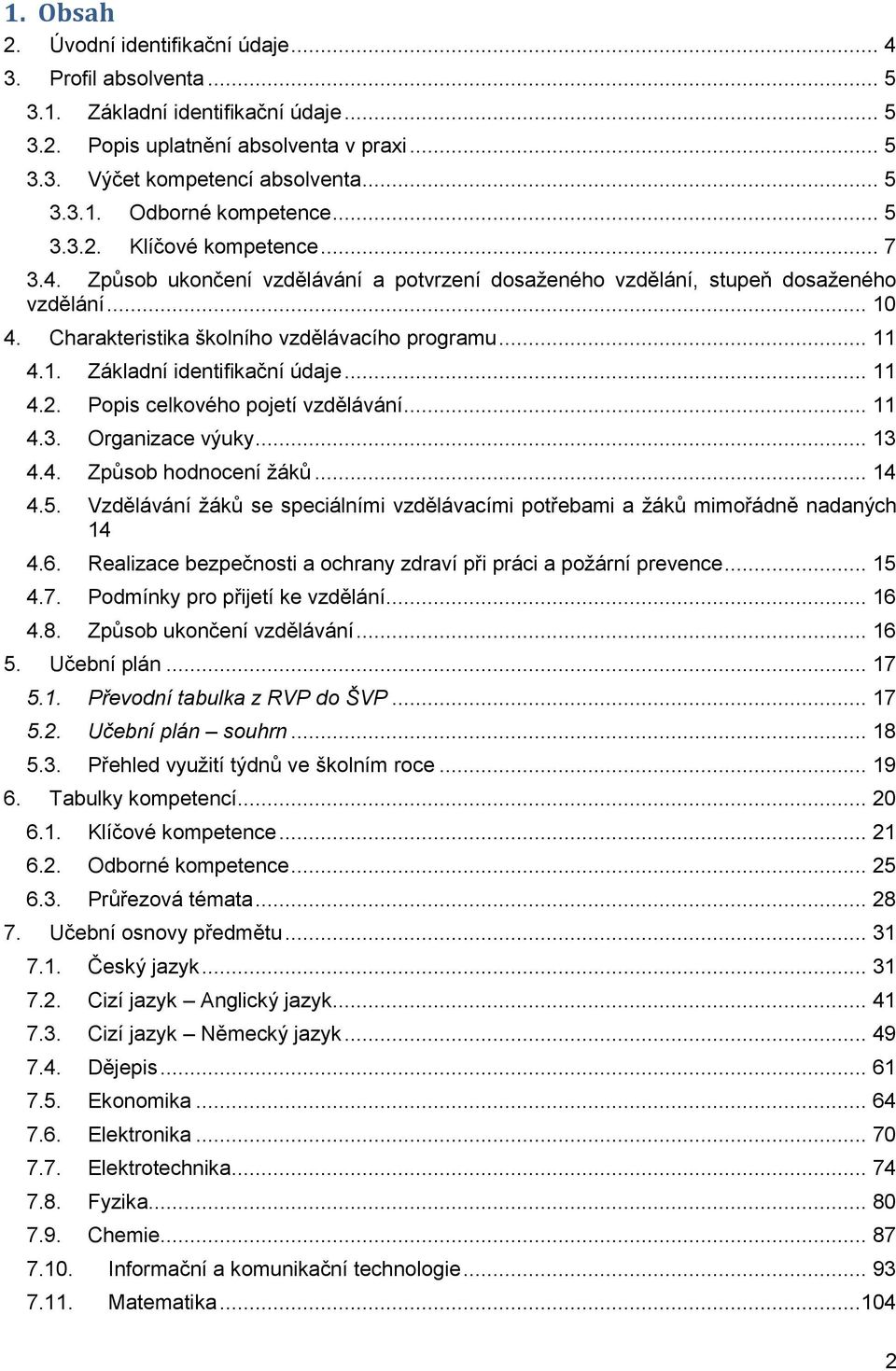 .. 11 4.2. Popis celkového pojetí vzdělávání... 11 4.3. Organizace výuky... 13 4.4. Způsob hodnocení žáků... 14 4.5.