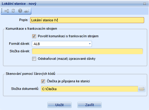 9.5.2.15 Lokální stanice Lokální stanice se používají pro označení lokálního stroje (počítače), do něhož je uložen identifikátor lokální stanice.