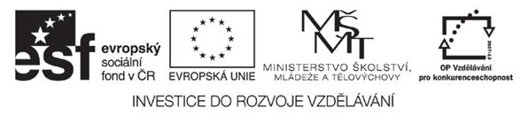 Výukový materiál zpracovaný v rámci projektu ZELENÁ DO BUDOUCNOSTI Operační program:op vzdělávání pro konkurenceschopnost Výzva: 1.