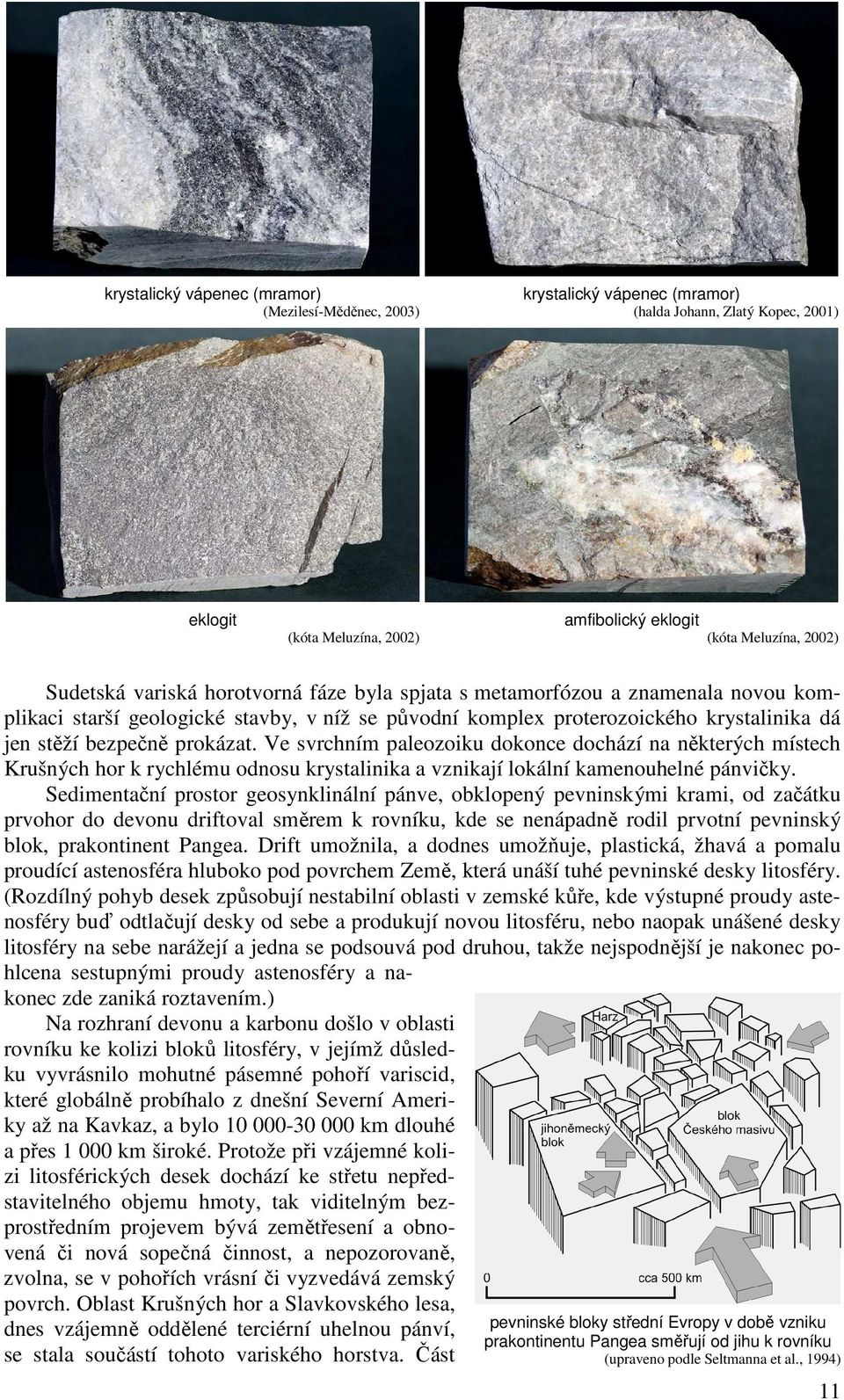 Ve svrchním paleozoiku dokonce dochází na některých místech Krušných hor k rychlému odnosu krystalinika a vznikají lokální kamenouhelné pánvičky.