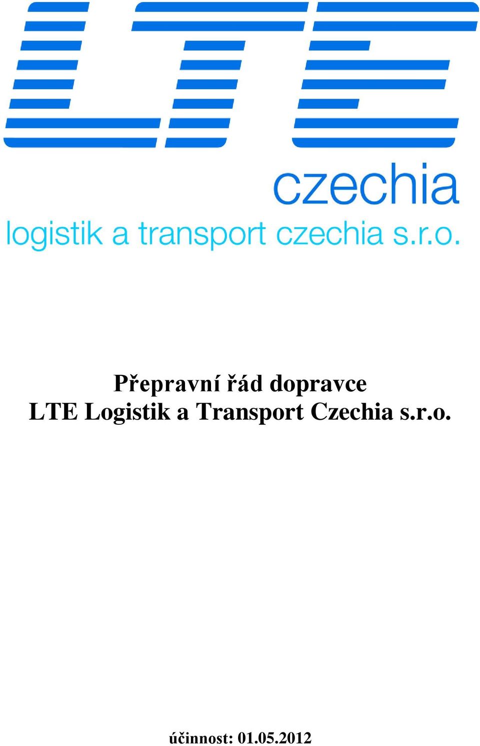 Logistik a Transport