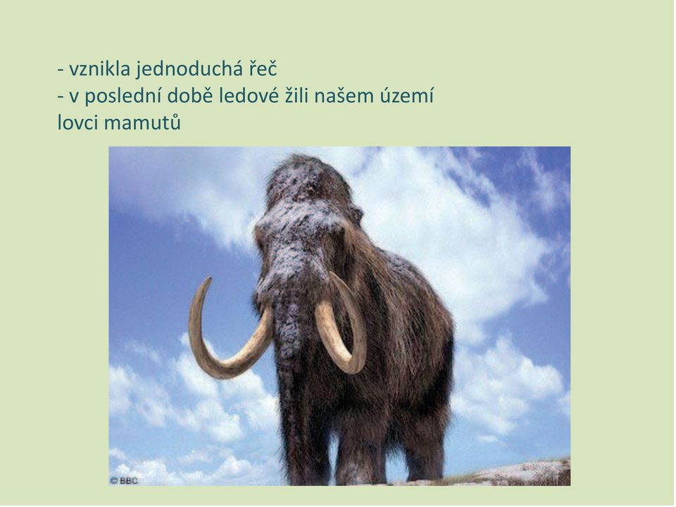 poslední době