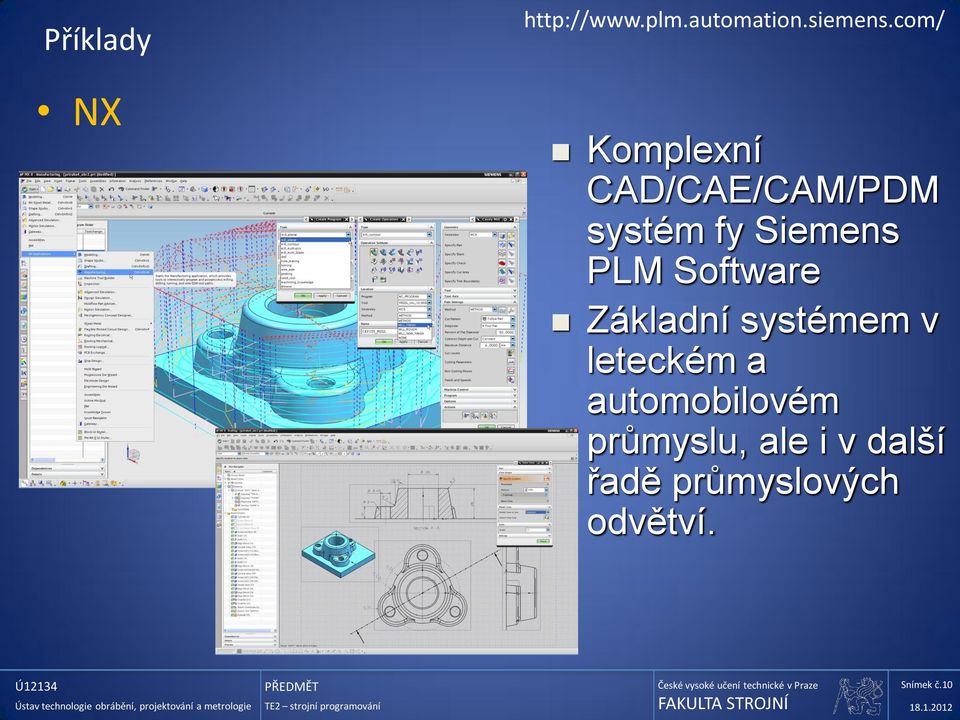 Software Základní systémem v leteckém a automobilovém