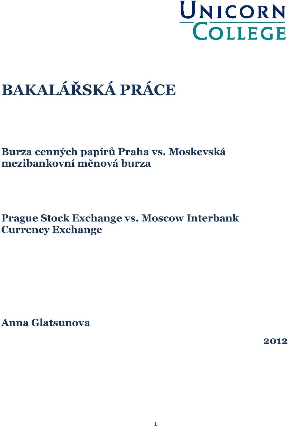 Moskevská mezibankovní měnová burza