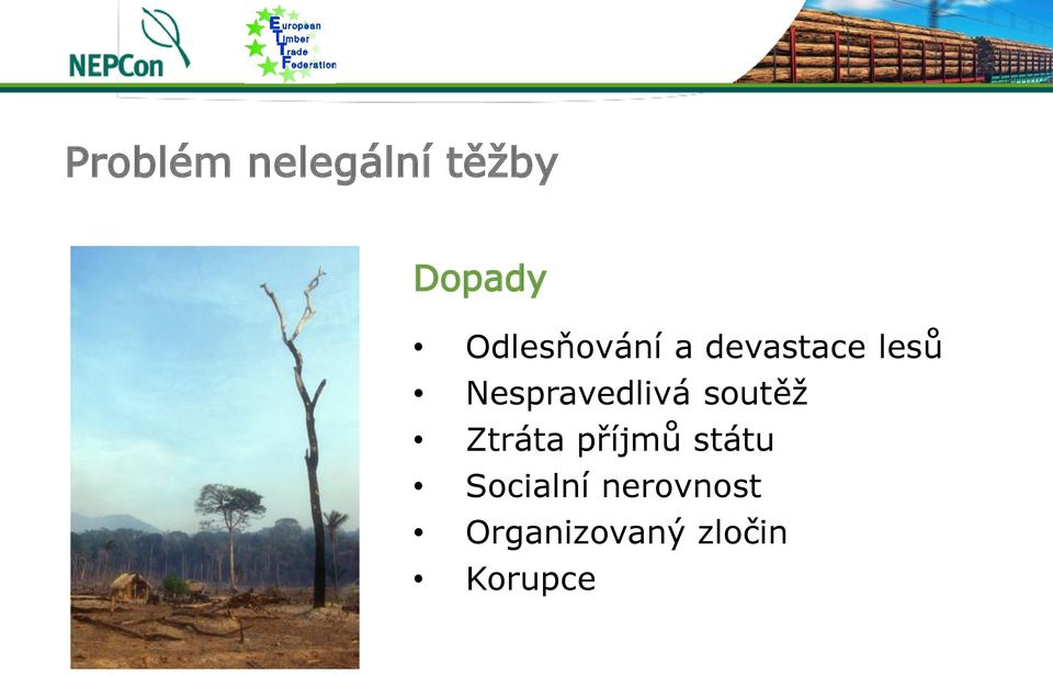 Nespravedlivá soutěž Ztráta příjmů