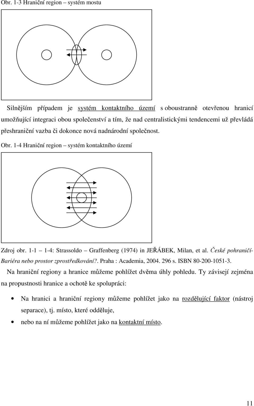 České pohraničí- Bariéra nebo prostor zprostředkování?. Praha : Academia, 2004. 296 s. ISBN 80-200-1051-3. Na hraniční regiony a hranice můžeme pohlížet dvěma úhly pohledu.