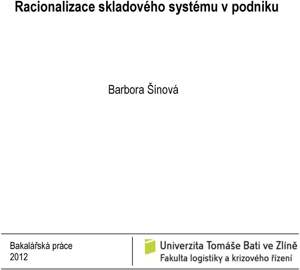 v podniku Barbora