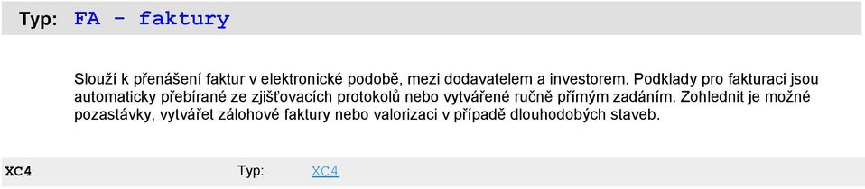 Podklady pro fakturaci jsou automaticky přebírané ze zjišťovacích protokolů