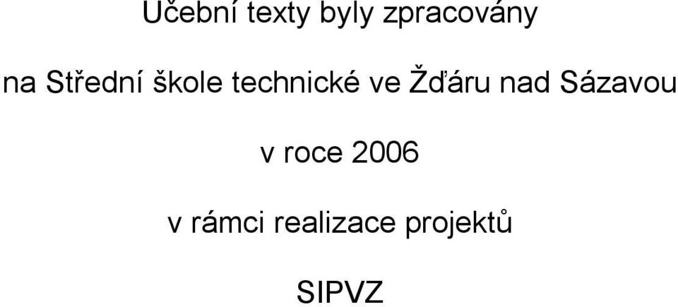 Žďáru nad Sázavou v roce 2006