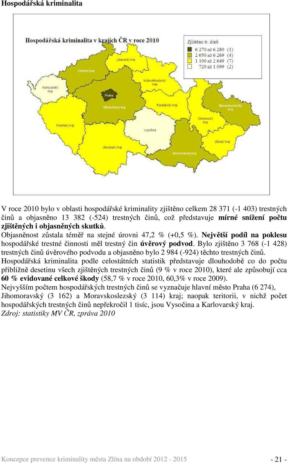 Bylo zjištěno 3 768 (-1 428) trestných činů úvěrového podvodu a objasněno bylo 2 984 (-924) těchto trestných činů.