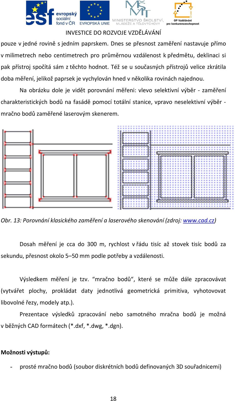 Též se u současných přístrojů velice zkrátila doba měření, jelikož paprsek je vychylován hned v několika rovinách najednou.