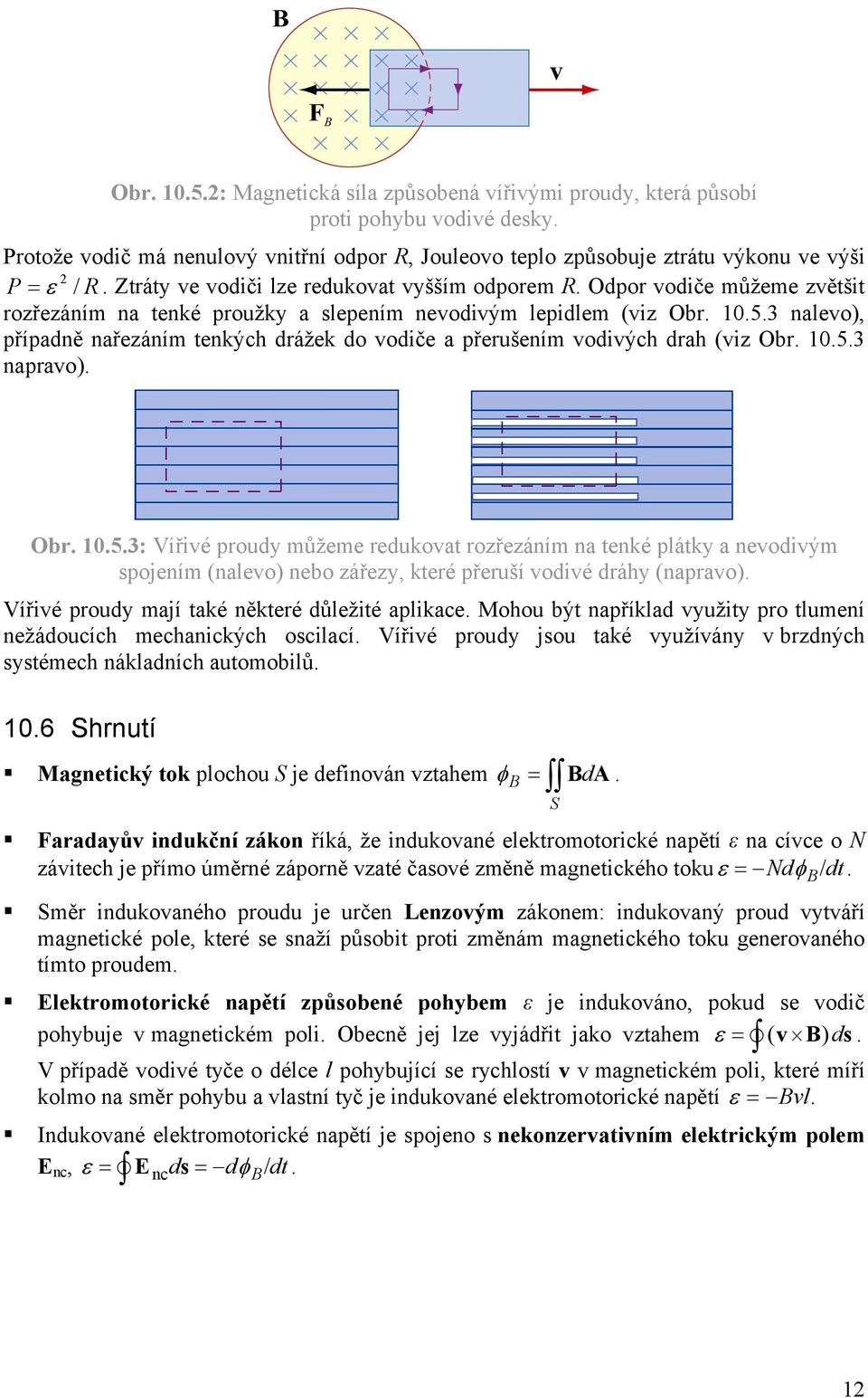 3 nalevo), případně nařezáním tenkých drážek do vodiče a přerušením vodivých drah (viz Obr. 10.5.