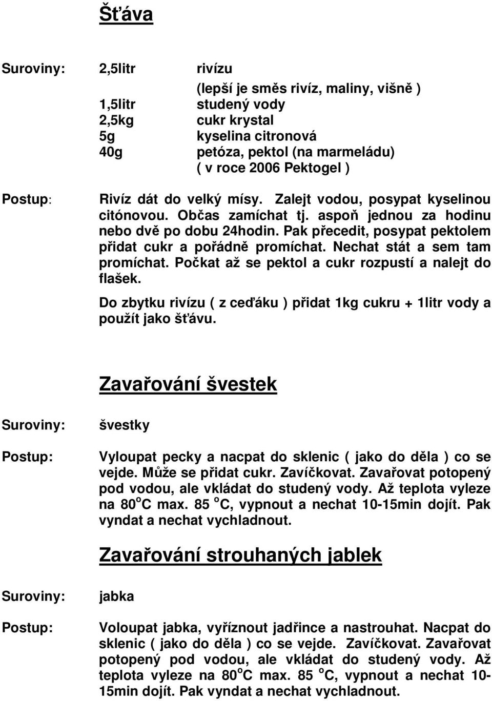 Nechat stát a sem tam promíchat. Počkat až se pektol a cukr rozpustí a nalejt do flašek. Do zbytku rivízu ( z ceďáku ) přidat 1kg cukru + 1litr vody a použít jako šťávu.