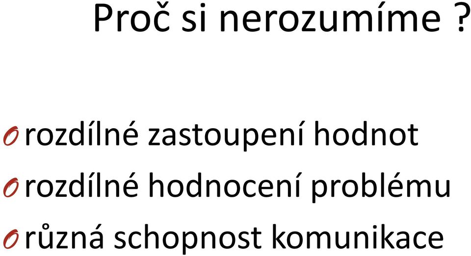 hodnot Orozdílné