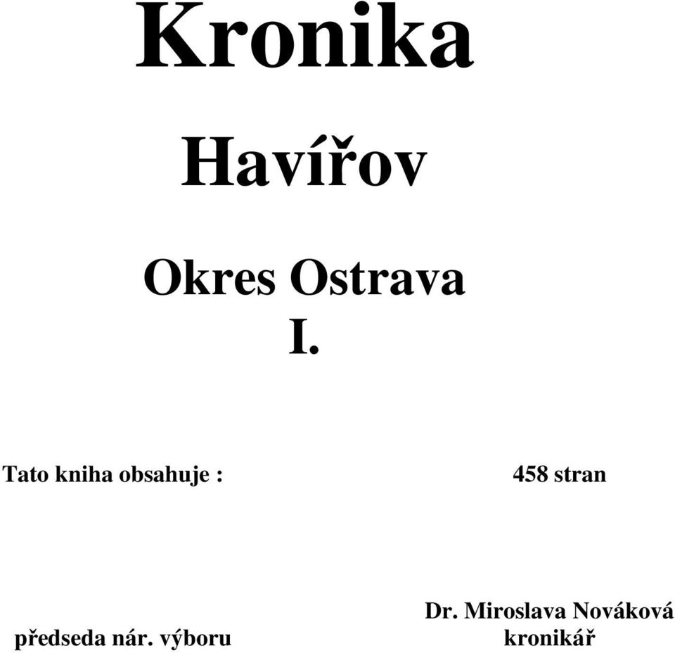 stran předseda nár. výboru Dr.