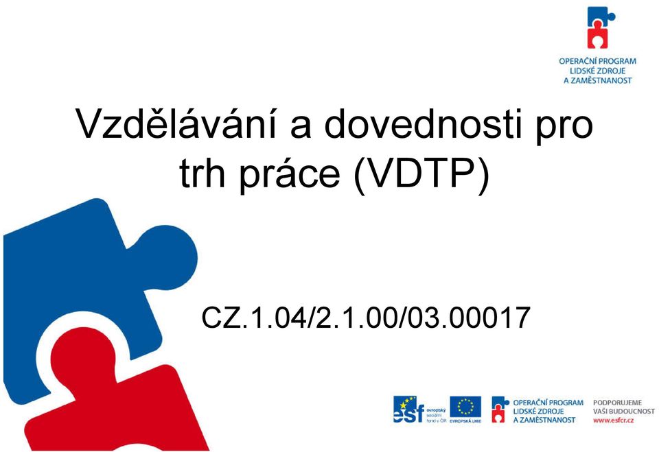 trh práce (VDTP)