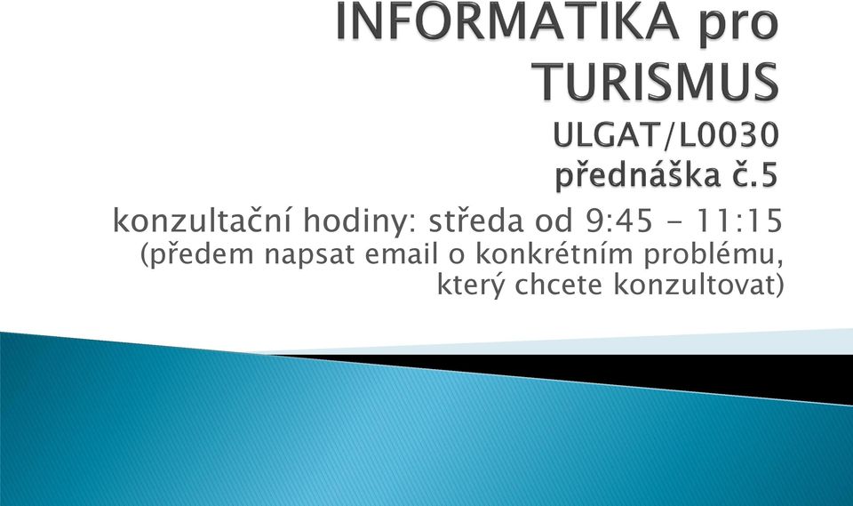 napsat email o konkrétním