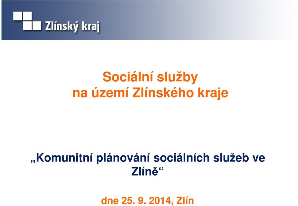 plánování sociálních služeb