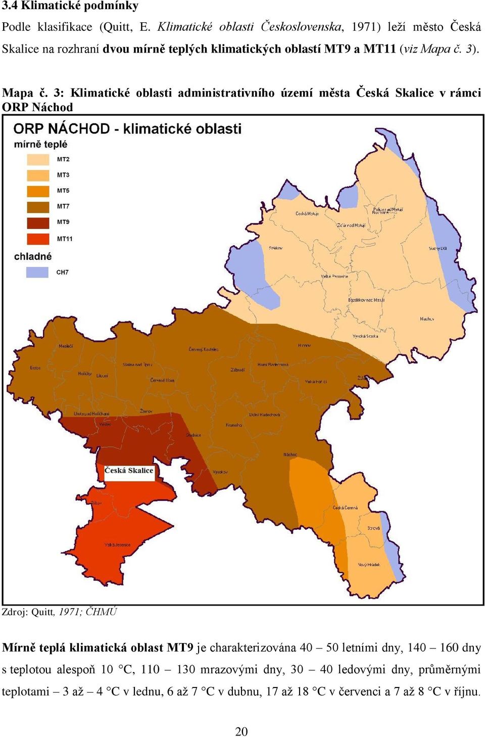 3). Mapa č.