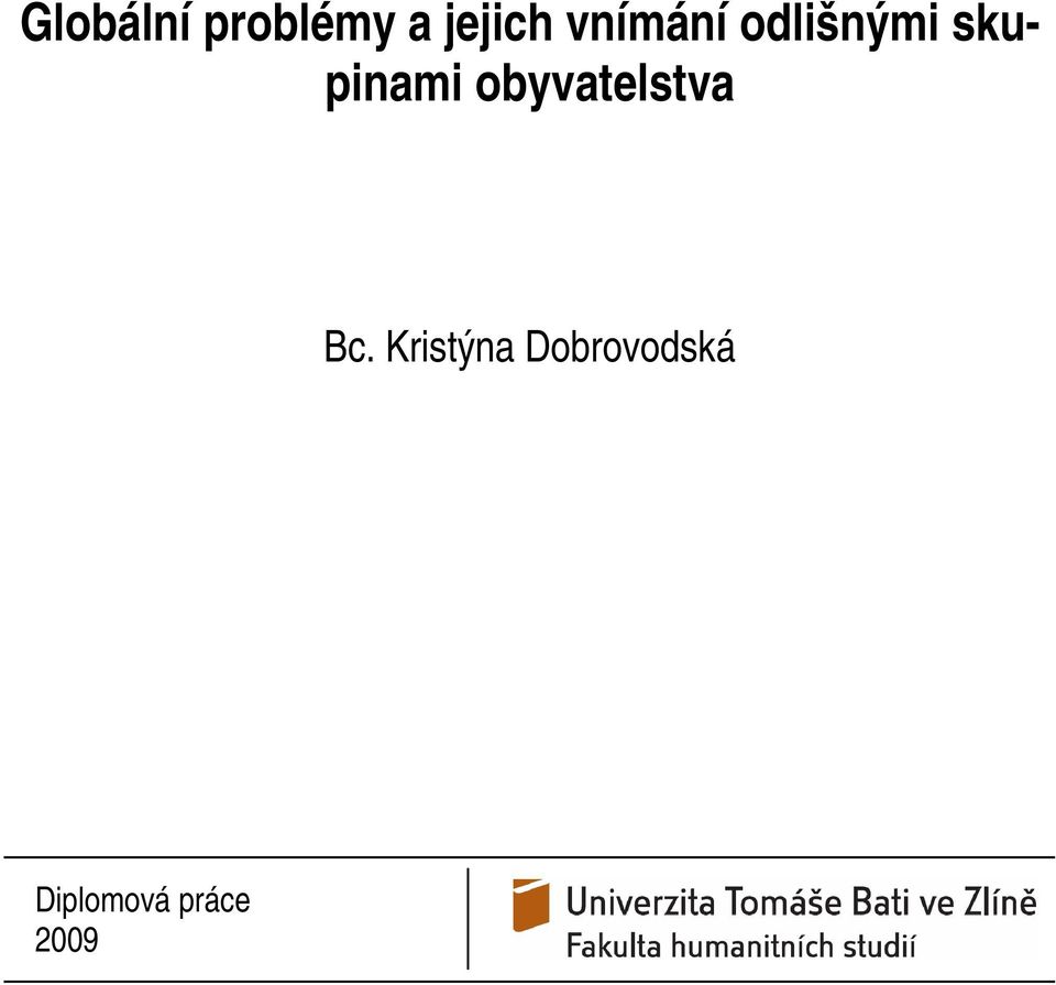 obyvatelstva Bc.