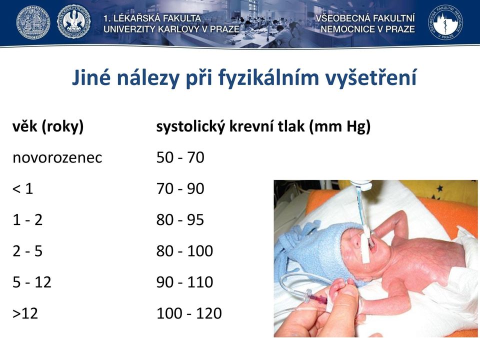 Hg) novorozenec 50-70 < 1 70-90 1-2