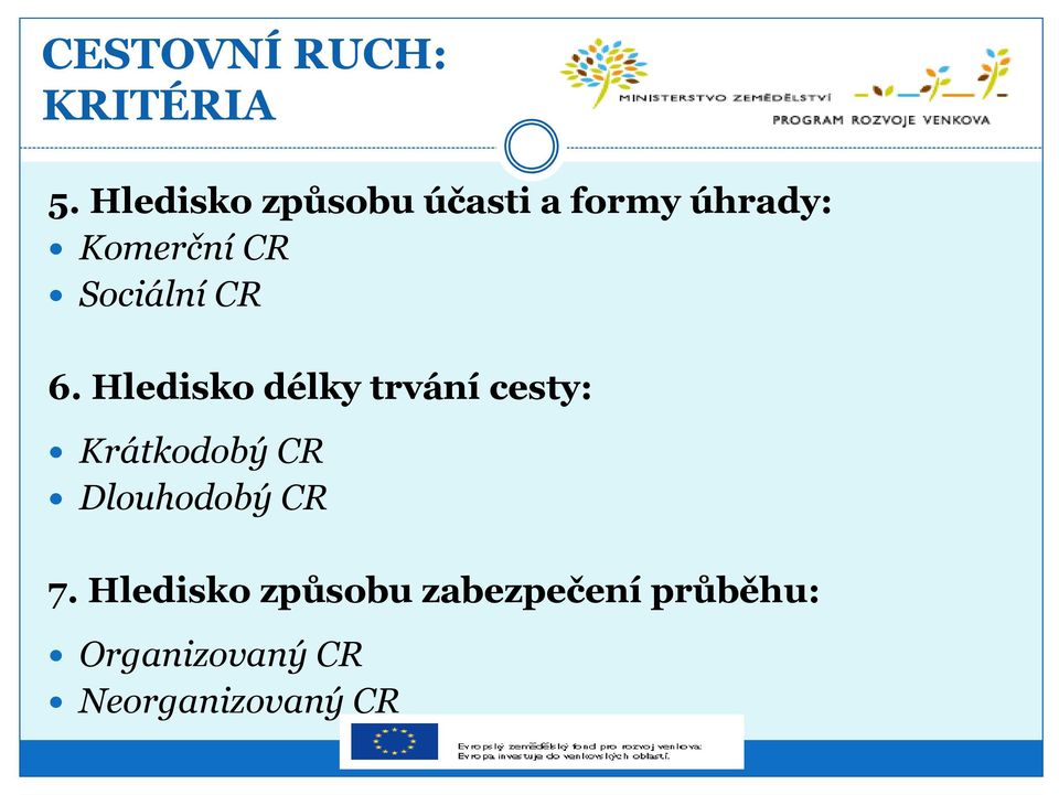 Sociální CR 6.