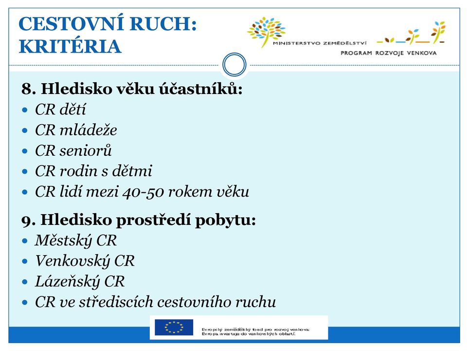 rodin s dětmi CR lidí mezi 40-50 rokem věku 9.