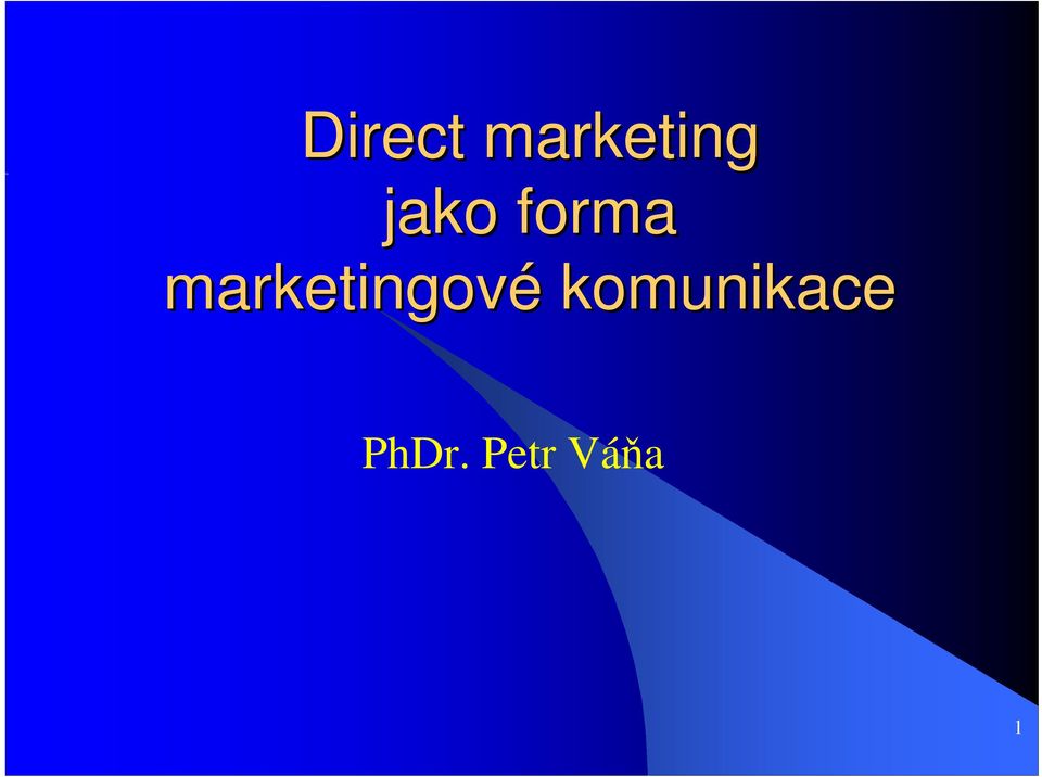 marketingové