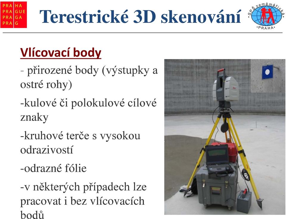 terče s vysokou odrazivostí -odrazné fólie -v