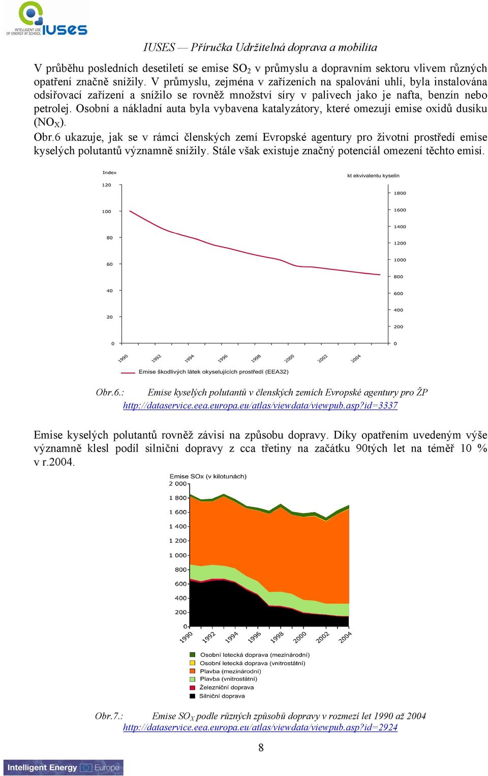 Osobní a nákladní auta byla vybavena katalyzátory, které omezují emise oxidů dusíku (NO X ). Obr.