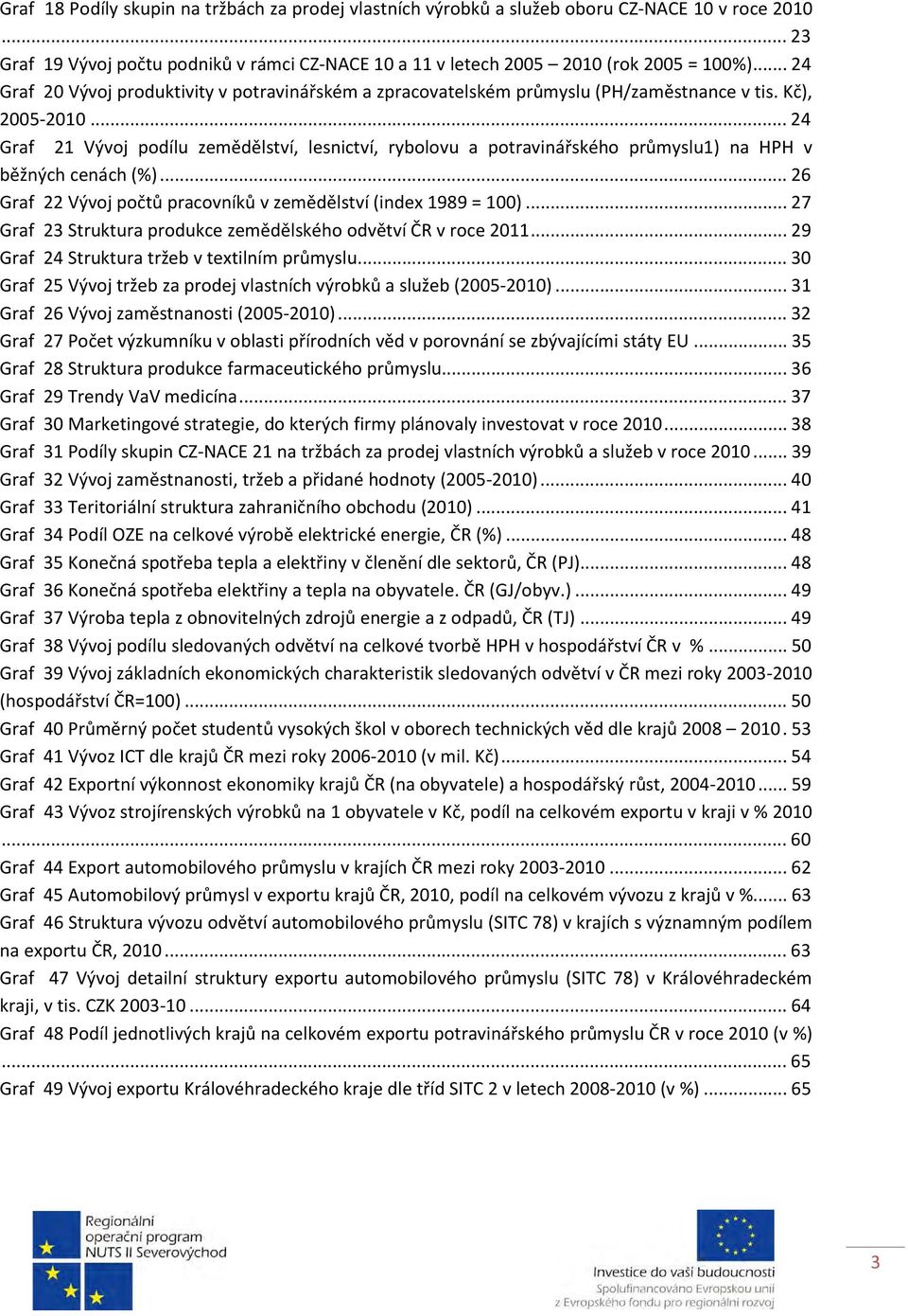 .. 24 Graf 21 Vývoj podílu zemědělství, lesnictví, rybolovu a potravinářského průmyslu1) na HPH v běžných cenách (%)... 26 Graf 22 Vývoj počtů pracovníků v zemědělství (index 1989 = 100).