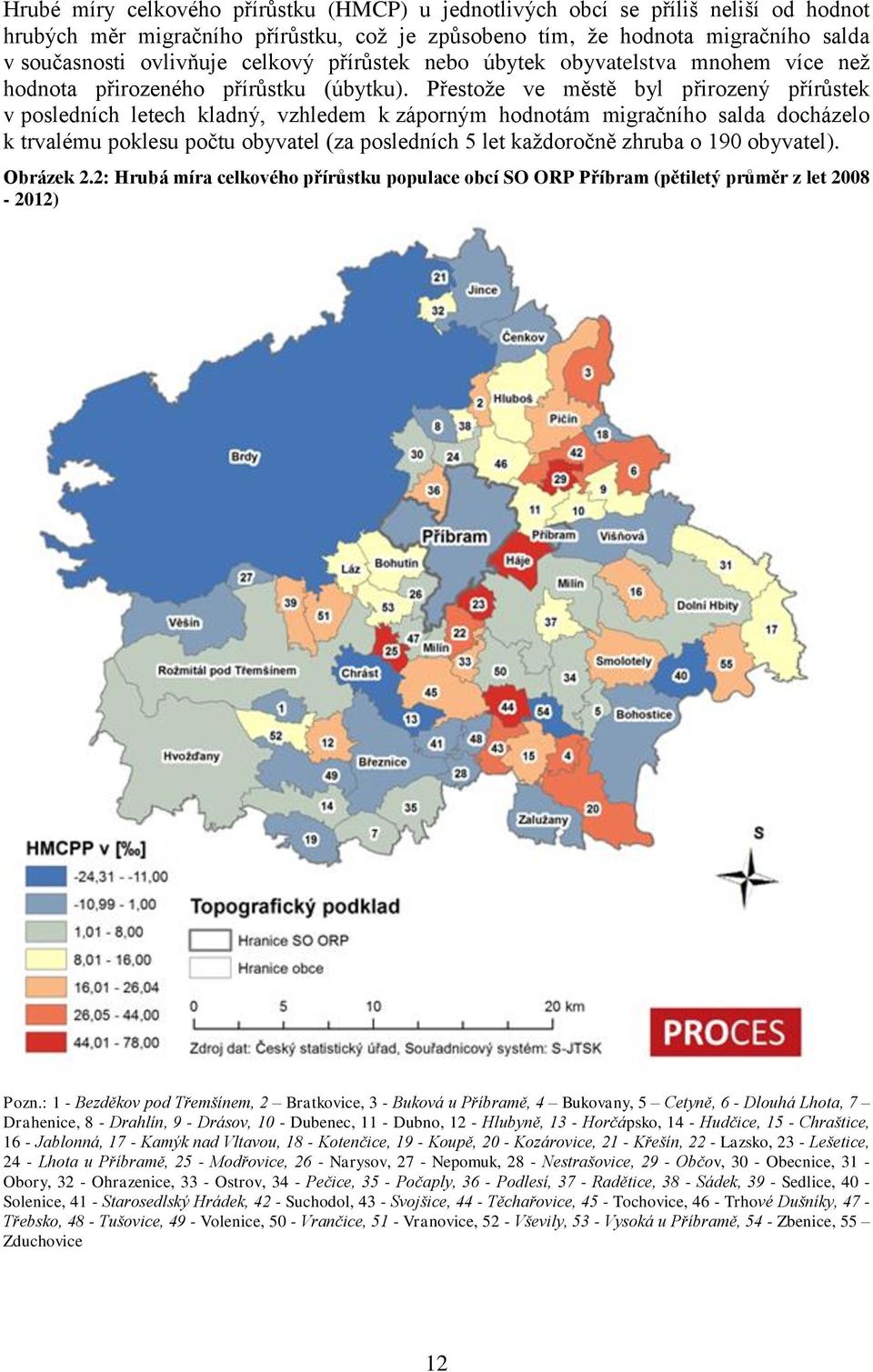 Přestože ve městě byl přirozený přírůstek v posledních letech kladný, vzhledem k záporným hodnotám migračního salda docházelo k trvalému poklesu počtu obyvatel (za posledních 5 let každoročně zhruba